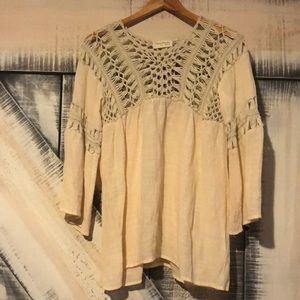 Boho crochet top